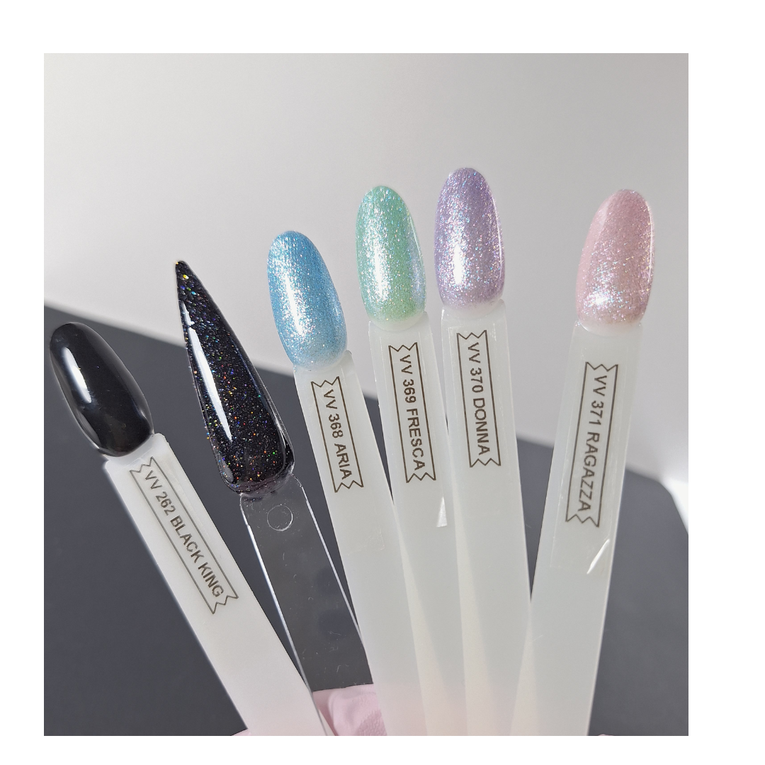 Victoria Vynn™ MEGA DEAL - 14 kleuren (glitters, zwart & neon kleuren)