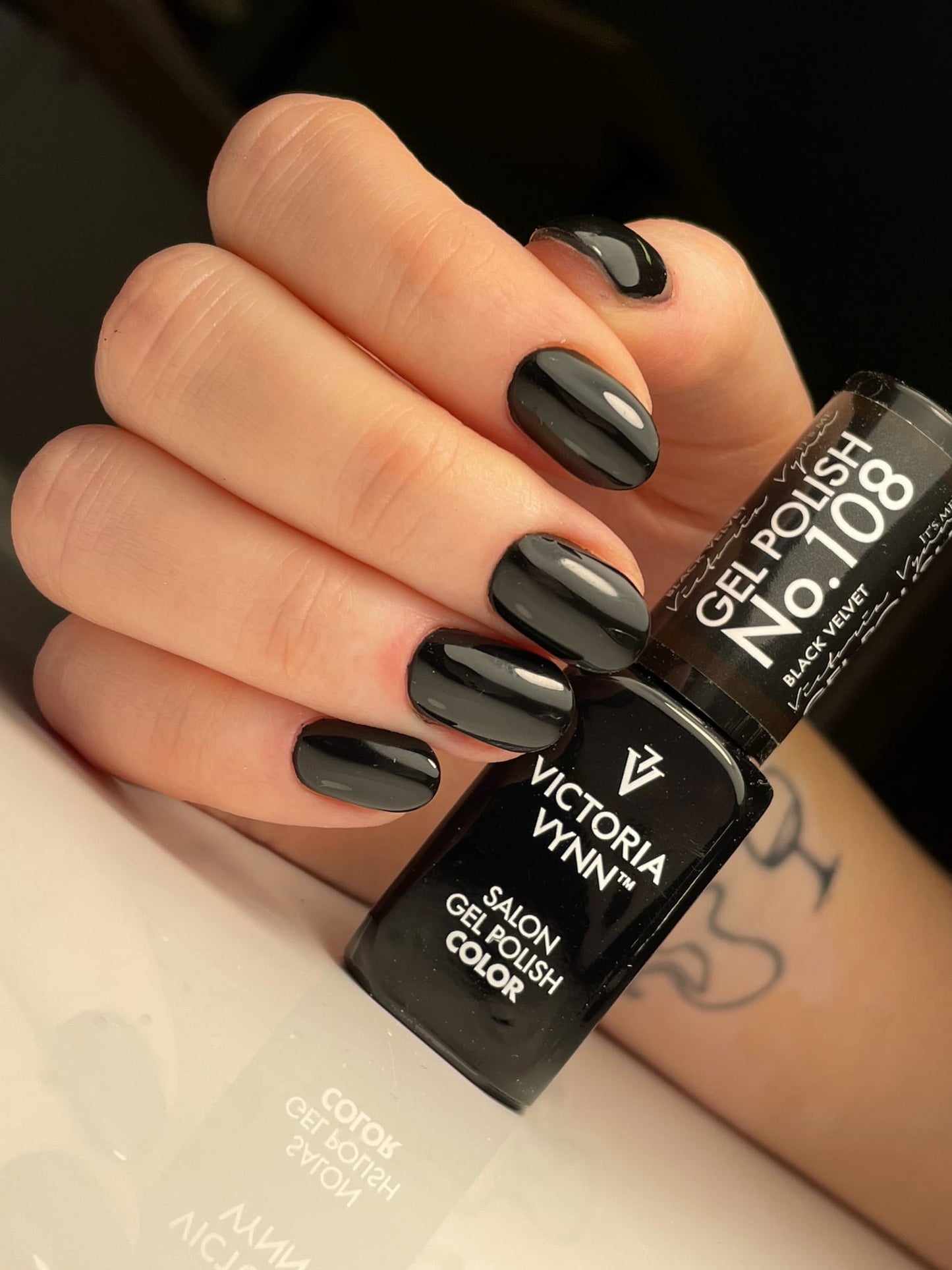 Victoria Vynn™ - Salon Gel Polish | #108 Black Velvet TPO Houdbaarheidsdatum 9/2025