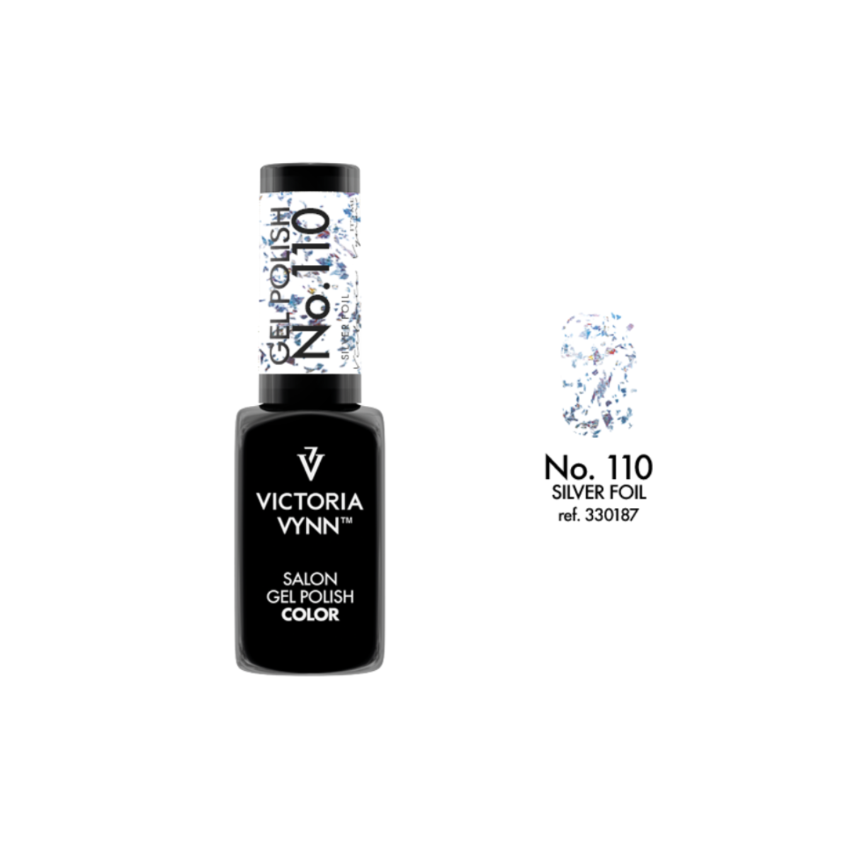 Victoria Vynn™ - Salon Gel Polish | #110 Silver Foil TPO Houdbaarheidsdatum 01/2026