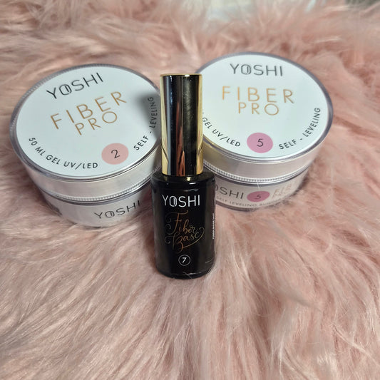 Yoshi Fiber Base en Fiber Pro - sterke nagels met een natuurlijke uitstraling