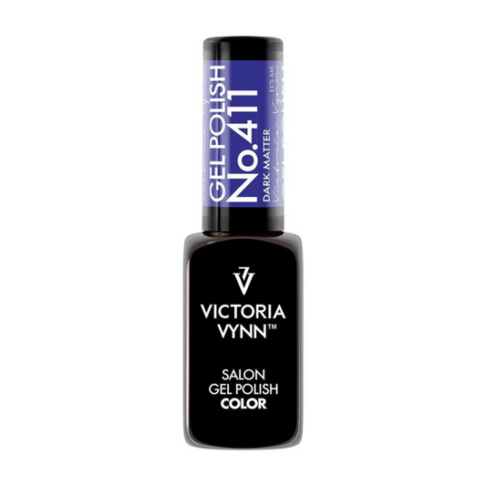 Victoria Vynn™  - Salon Gel Polish |  LUNA Glass #411 Dark Matter  HEMA/ TPO/ DI-HEMA Vrij Houdbaarheidsdatum 04/2027
