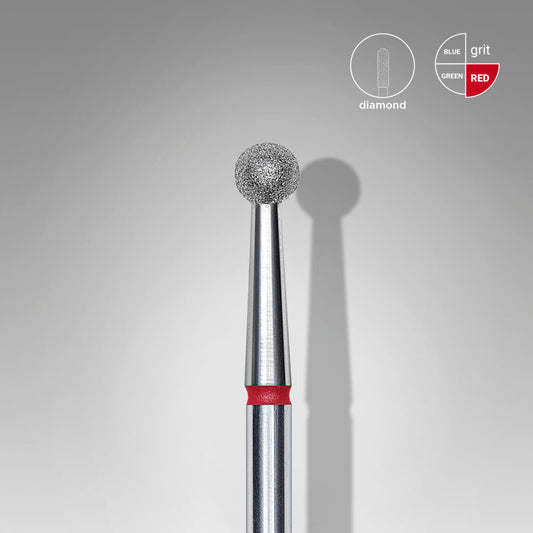 Staleks™  Diamond Nail Bit red "Ball"