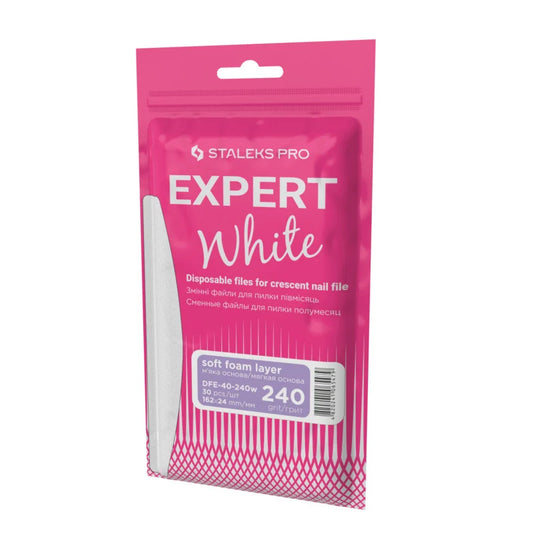 Staleks™ Expert plakvijlen  "halfmoon" 240 gritt