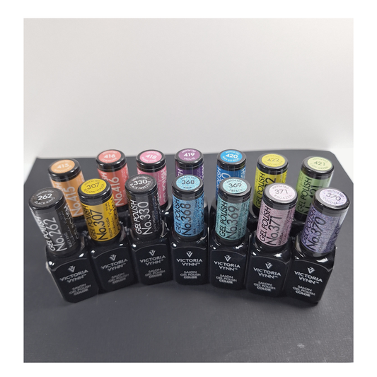 Victoria Vynn™ MEGA DEAL - 14 kleuren (glitters, zwart & neon kleuren)