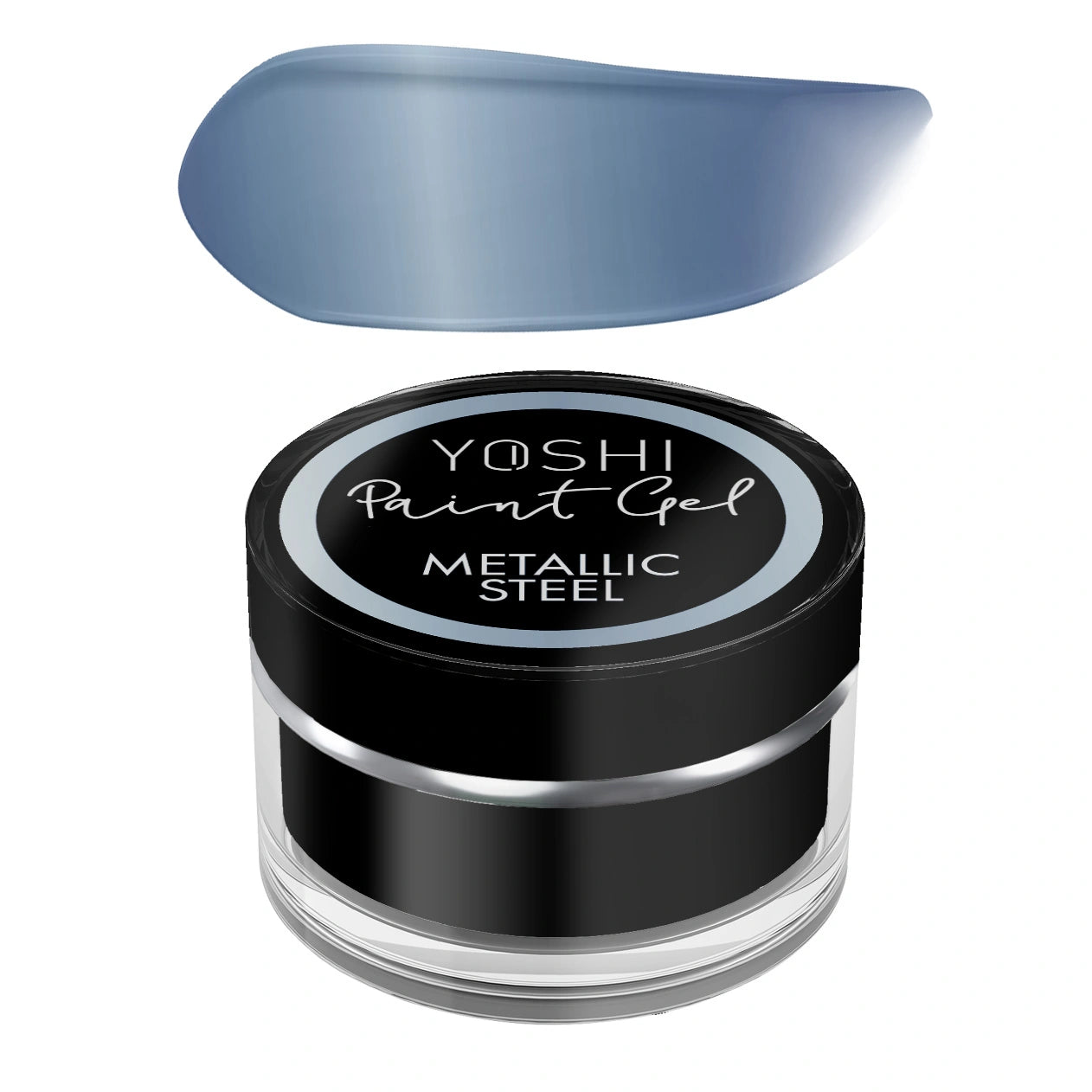 Yoshi™ Paint Gel Metallic Steel - 5ml