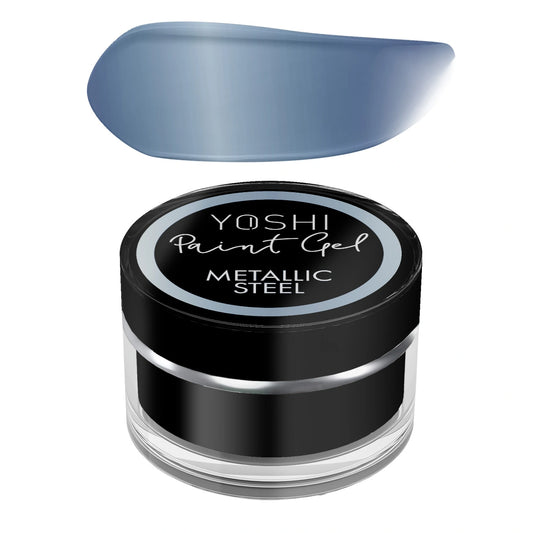 Yoshi™ Paint Gel Metallic Steel - 5ml