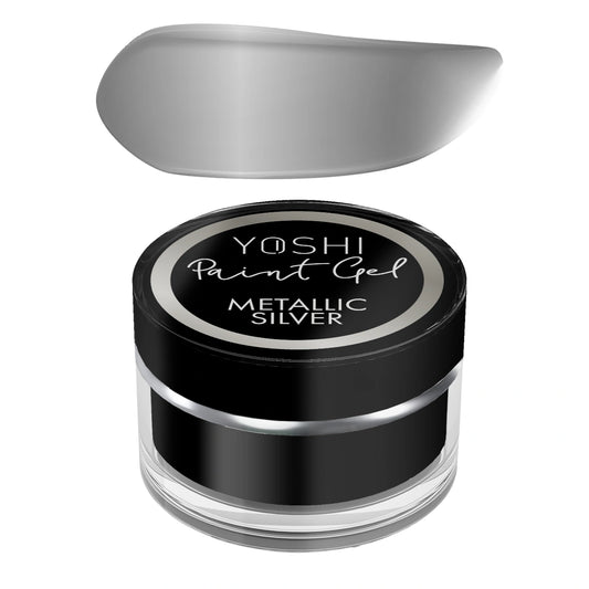 Yoshi™ Paint Gel Metallic Silver -5ml