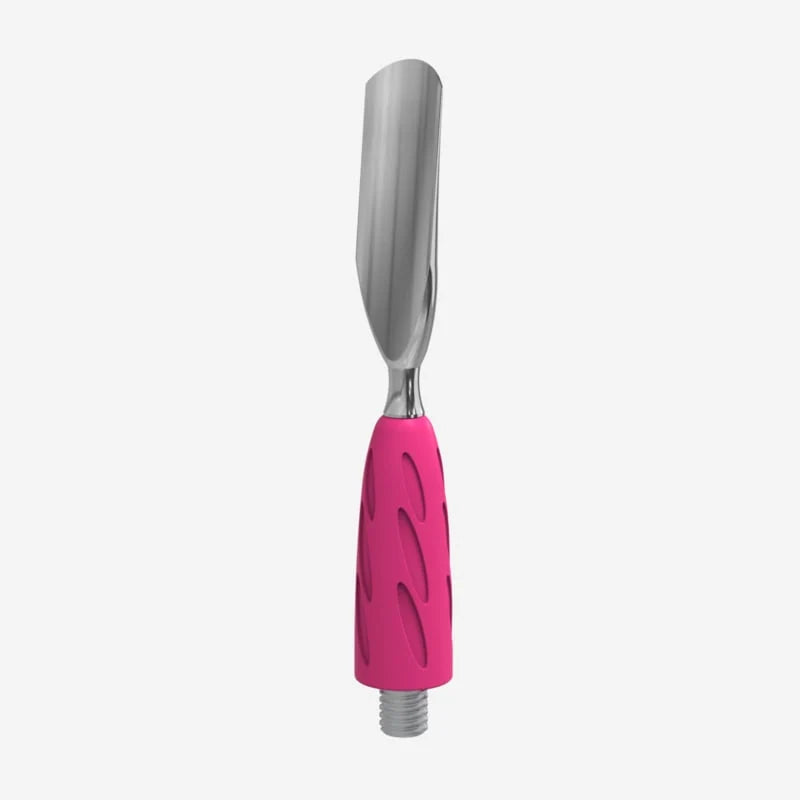 Staleks Pro WPPQ-17 verwisselbaar pusher opzetstuk met roze grip en schroefaansluiting