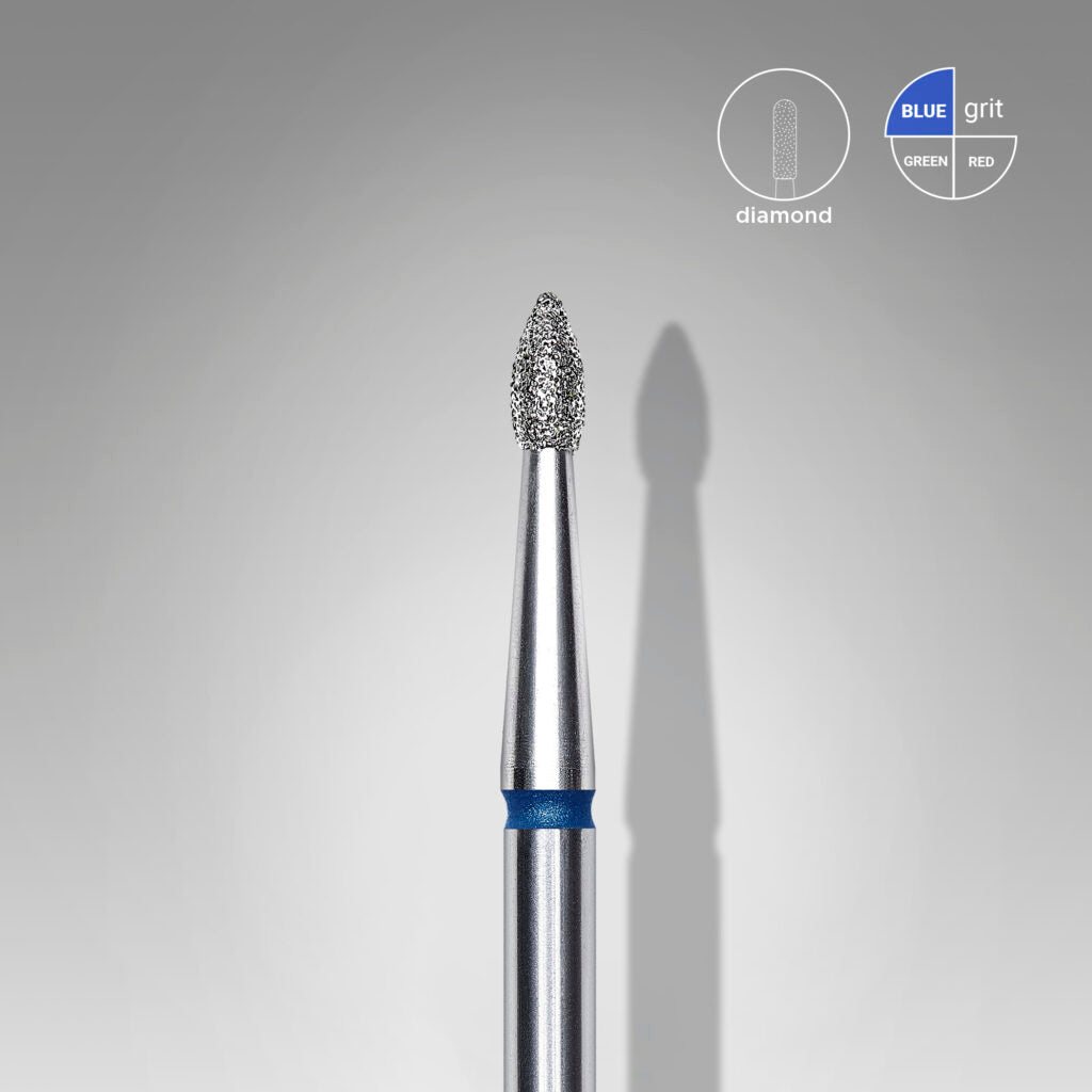 Staleks™ Diamond Nail Bit Blue "pointed bud" EXPERT